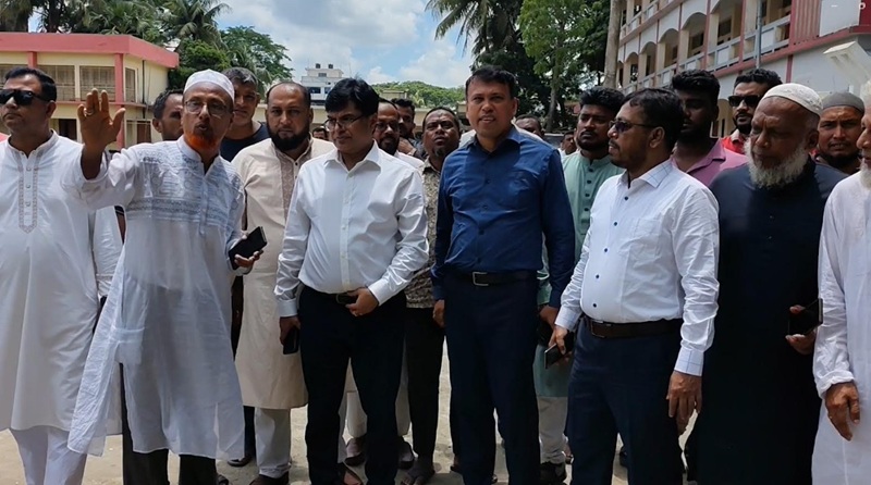 বেগমগঞ্জে ডাক ও টেলিযোগাযোগ মন্ত্রনালয়ের সচিব জহিরুল ইসলাম
