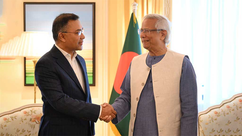 আম্মা সালাম জানিয়েছেন: ড. ইউনূসকে বললেন তারেক রহমান