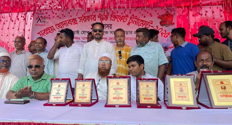 রৌমারীতে খোদাবক্স সরকার ক্রিকেট টুর্নামেন্টের ফাইনাল ম্যাচ অনুষ্ঠিত