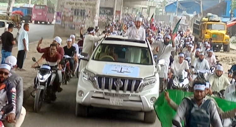 গাজীপুরে জামায়াতের মোটরসাইকেল শোডাউন