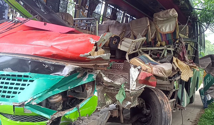গোপালগঞ্জে ৬ যানবাহনের সংঘর্ষ, পুলিশ সদস্যসহ নিহত ২
