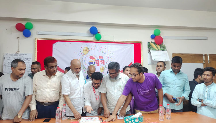 শিবচরে সময়ের কণ্ঠস্বরের যুগপূর্তি উদযাপন
