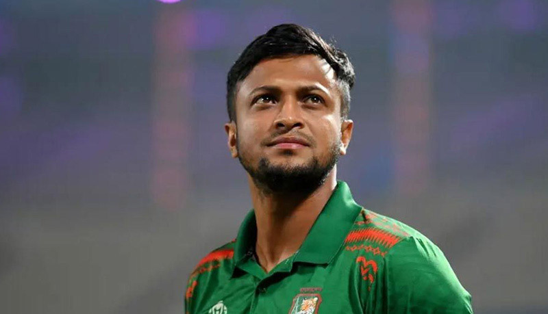 সাকিব আল হাসানসহ ১৫ জনের দেশত্যাগে নিষেধাজ্ঞা