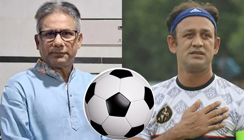 কারাগারের ফুটবল টিমে ব্যারিস্টার সুমন ও সালাম মুর্শেদী