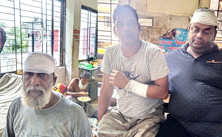 পাইকগাছায় বসতভিটার জমি দখল নিয়ে মারপিটে আহত ৩