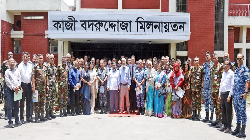 এনডিসি প্রতিনিধি দলের বারি পরিদর্শন
