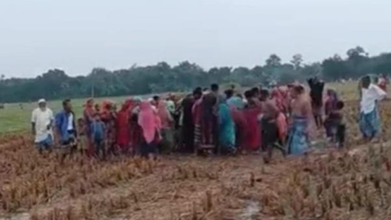 রাণীশংকৈলে বজ্রপাতে নারীর মৃত্যু