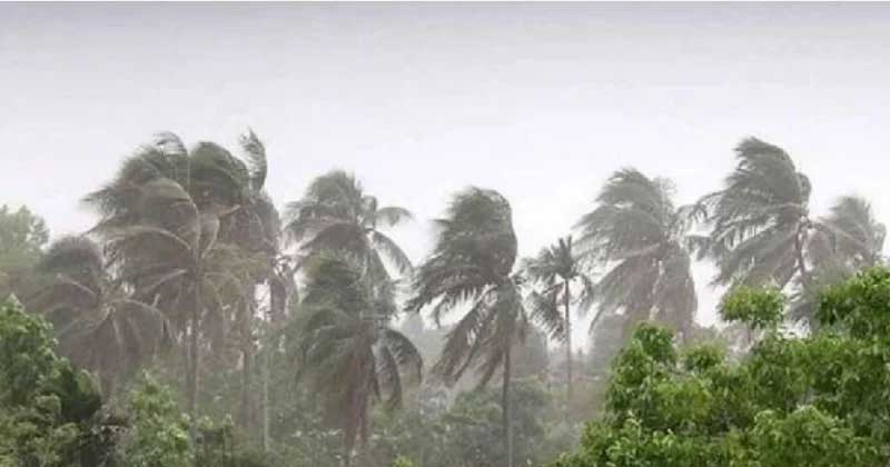 বিভিন্ন স্থানে ৬০ কিমি বেগে ঝড়ের আভাস
