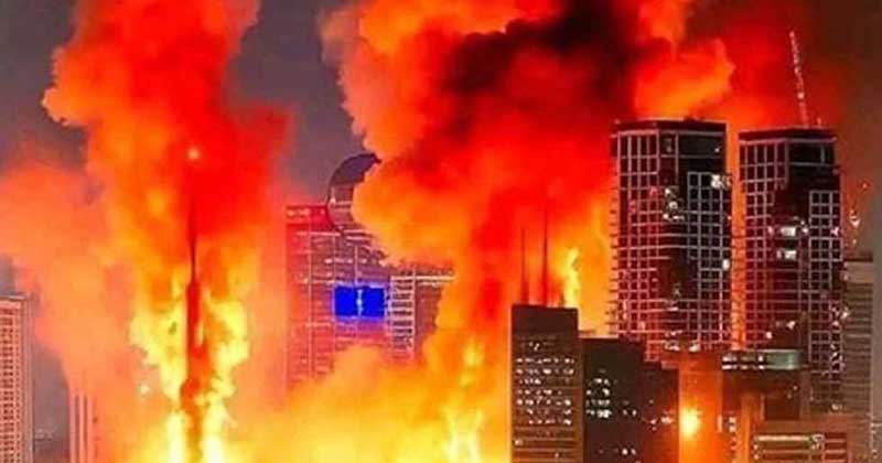 বিস্ফোরণে কেঁপে উঠল ইসরাইলের প্রধাননগরী তেলআবিব, মুহুর্মুহু ক্ষেপণাস্ত্র হামলা