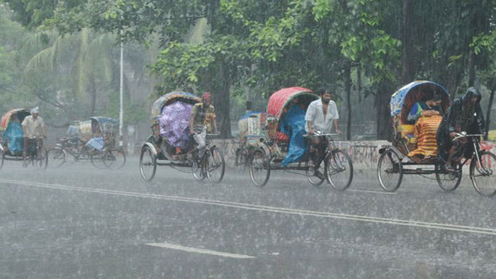 সকাল থেকেই রাজধানীর বিভিন্ন এলাকায় বৃষ্টি