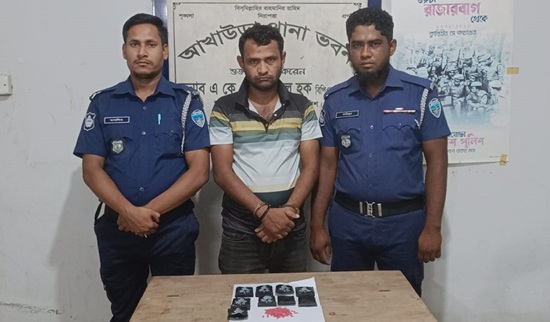 আখাউড়ায় ইয়াবাসহ আটক ১ 