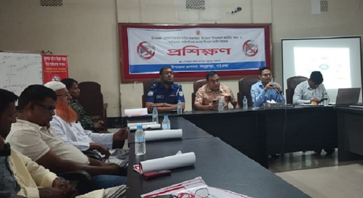 সাদুল্লাপুরে তামাক নিয়ন্ত্রন আইন বিষয়ক প্রশিক্ষণ