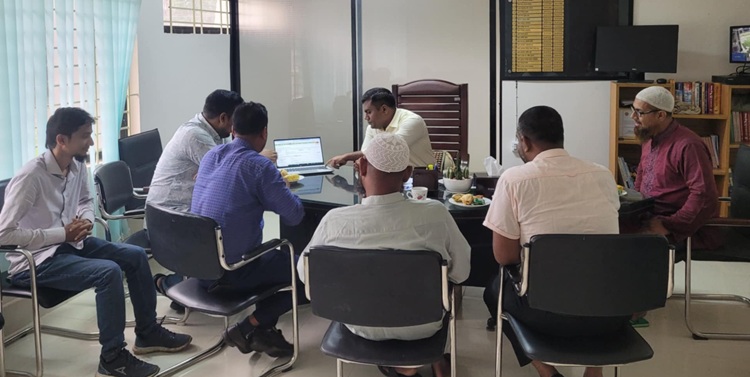 ঝিনাইগাতী উপজেলা পরিষদের বাউন্ডারি নির্মাণ কাজের লটারি