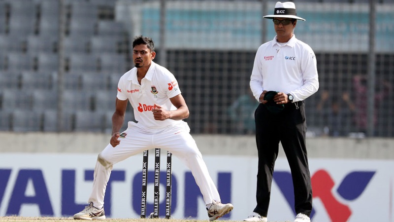 লংকানদের ওপেনিং জুটি ভাঙলেন তাইজুল