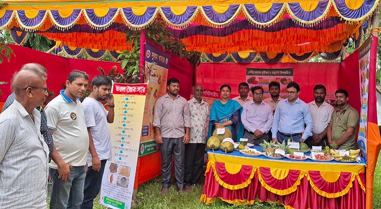 বারহাট্টায় তিনদিনব্যাপী জাতীয় ফল মেলার উদ্বোধন