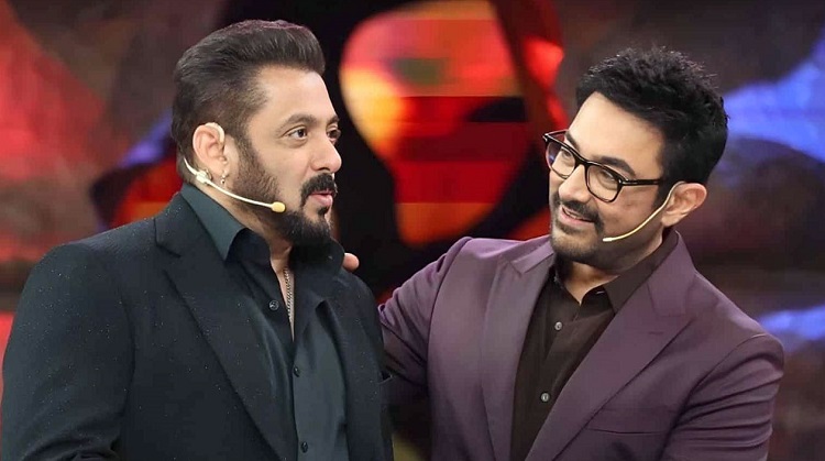 ৬০ বছরের আমিরের নতুন প্রেম নিয়ে সালমানের রসিকতা 