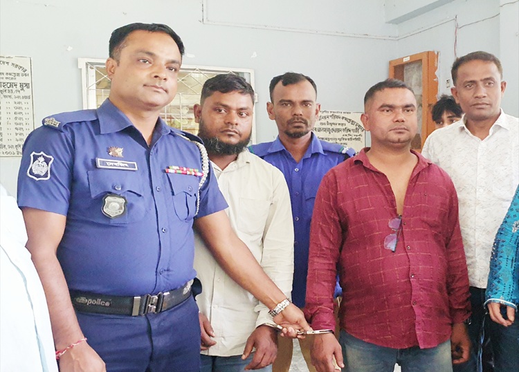 নবীগঞ্জে শিক্ষককে অপহরণকালে ‍দুই প্রতারক আটক