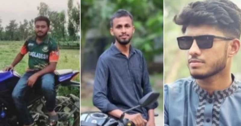 বগুড়ায় ট্রাক-মোটরসাইকেল সংঘর্ষে ৩ যুবক নিহত