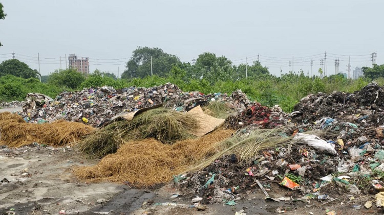ময়লা-আবর্জনায় বিষাক্ত কেরানীগঞ্জের পরিবেশ, হুমকিতে জনস্বাস্থ্য