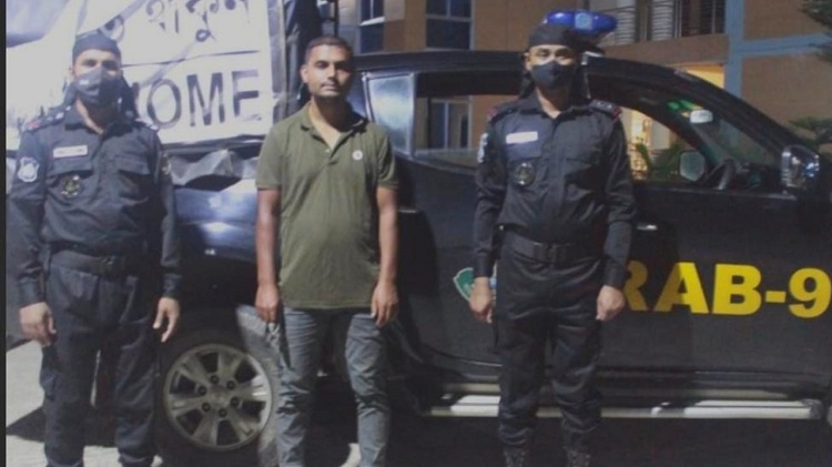 রায়পুরা থানার হত্যা মামলায় গোলাপগঞ্জের কাওছার গ্রেপ্তার
