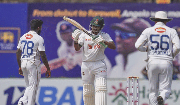 চতুর্থ দিন শেষে বাংলাদেশের লিড ১৮৭