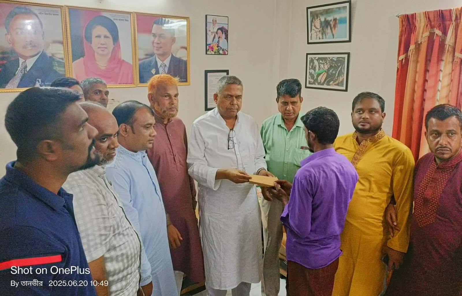 শ্রীপুর উপজেলা ও পৌর বিএনপির আনন্দ মিছিল