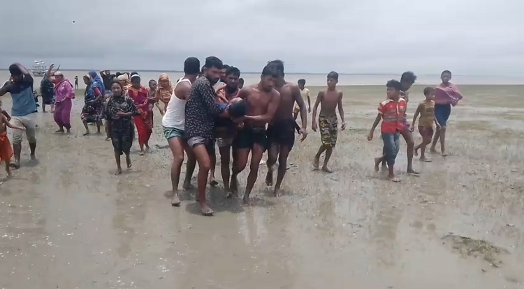 মনপুরায় মেঘনা নদী‌তে জে‌লের মৃত্যু 