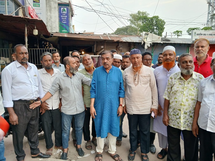 চাটখিলে সাবেক এমপি কামরানের গনসংযোগ
