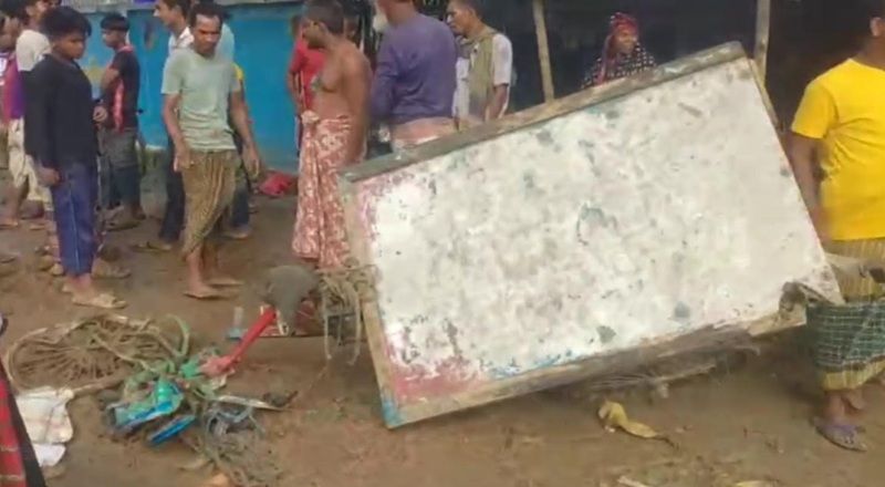 শিবগঞ্জে ট্রাকচাপায় নিহত ১