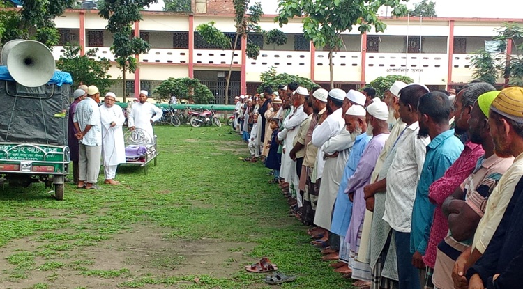 রাণীশংকৈলে মোয়াজ্জেম হোসেনের ইন্তেকাল
