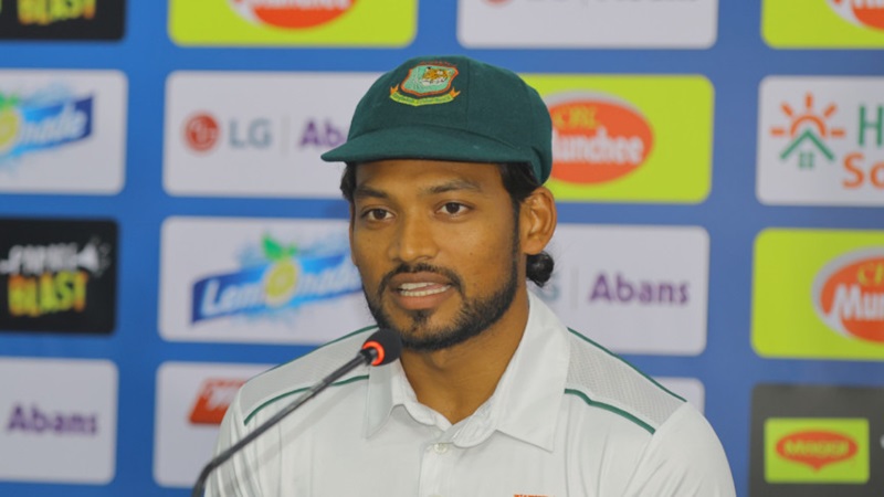 দেরিতে ইনিংস ঘোষণা নিয়ে যা বললেন শান্ত