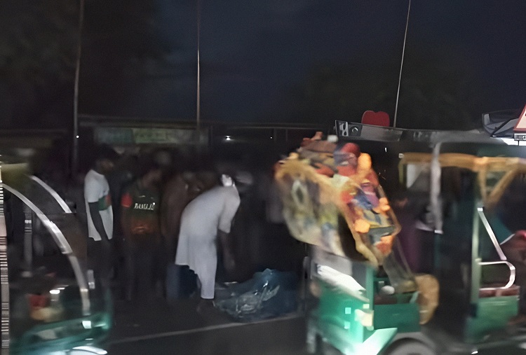 কুড়িগ্রামে ট্রাক চাপায় প্রাণ গেলো যুবকের