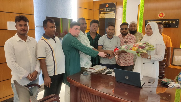 রূপসা রিপোর্টার্স ক্লাবের সঙ্গে ইউএনও'র  মতবিনিময়