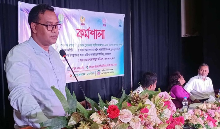 নওগাঁয় সর্বজনীন পেনশন মেলা