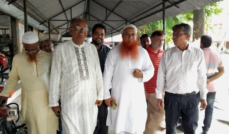 মুন্সীগঞ্জ আইনজীবী সমিতি পরিদর্শনে ড.আসাদুজ্জামান রিপন