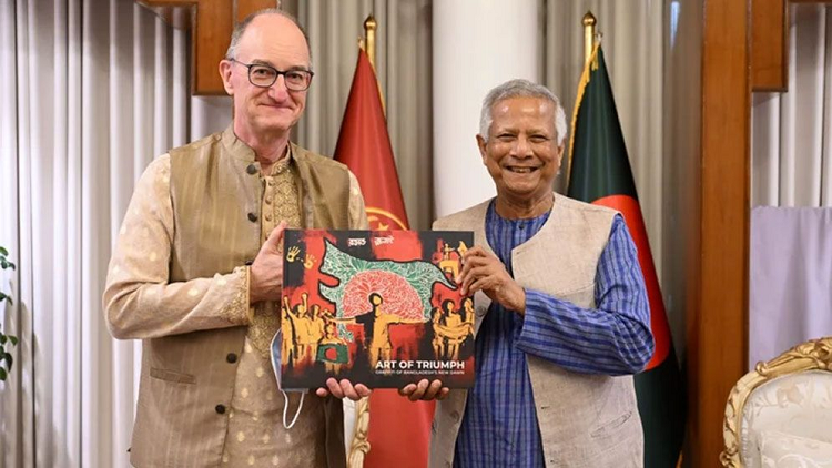 জার্মানি বাংলাদেশের উন্নয়নের নির্ভরযোগ্য অংশীদার: প্রধান উপদেষ্টা