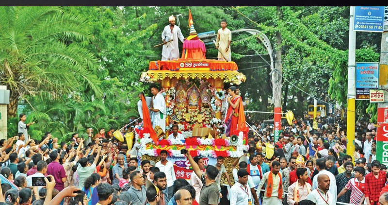 রথযাত্রা: চট্টগ্রামের যেসব সড়কে বন্ধ থাকবে যানচলাচল 