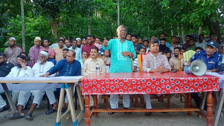 মোল্লাহাটে শান্তি-শৃঙ্খলা সভা 