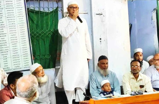 লোহাগড়ায় বিভিন্ন মাদ্রাসা-মসজিদ পরিদর্শনে মঞ্জুরুল ইসলাম