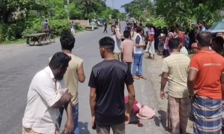 সাঁথিয়ায় সড়ক দুর্ঘটনায় প্রাণ গেল স্কুল শিক্ষার্থীর