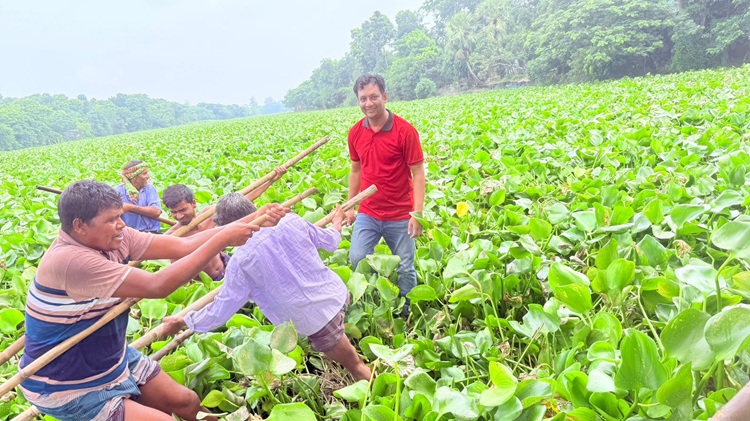 নগরকান্দায় ইউএনও দবির উদ্দিনের নেতৃত্বে উন্নয়নের ছোঁয়া