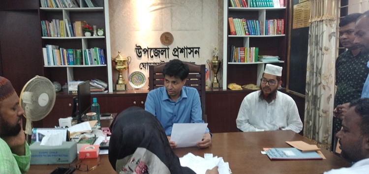 ঘোড়াঘাট পৌর এলাকার ৬ টি পয়েন্টে ওএমএস ডিলার নির্ধারণ