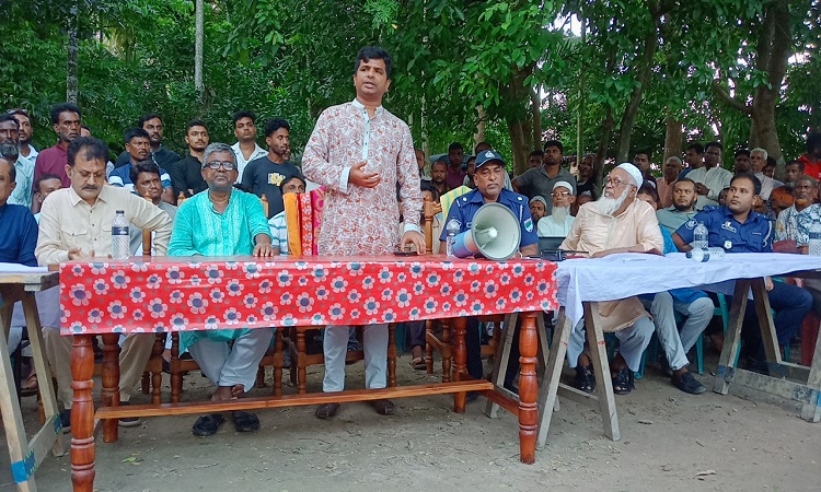 মোল্লাহাটে সংঘর্ষে দুইজন নিহতের পর শৃঙ্খলা ফেরাতে সভা