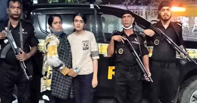 মাহিরাকে সাভার থেকে উদ্ধার
