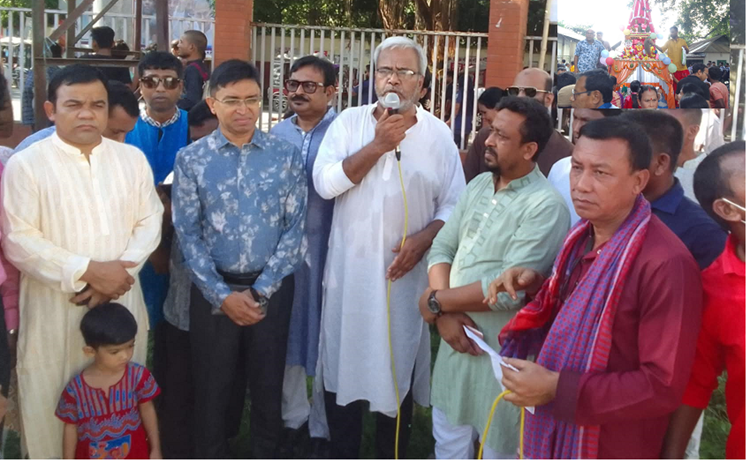  নীলফামারীতে শ্রীশ্রী জগন্নাথদেবে রথযাত্রা উৎসব পালিত