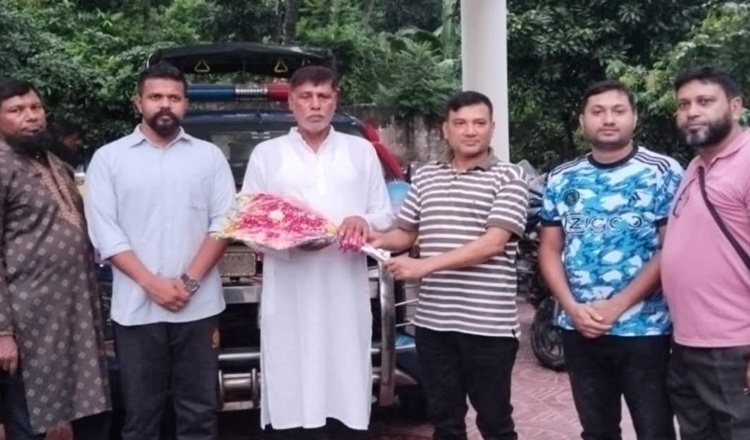৪০ বছরের পুলিশ জীবনের ইতি টানলেন লোহাগড়ার কাজী আব্দুস সবুর