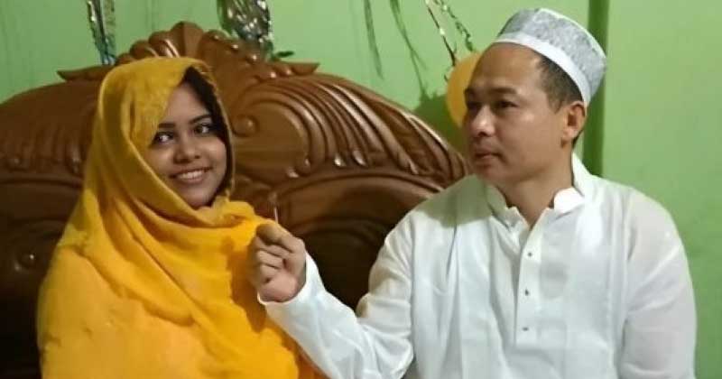 প্রেমের টানে গোপালগঞ্জে এসে বিয়ে করলেন চীনা যুবক