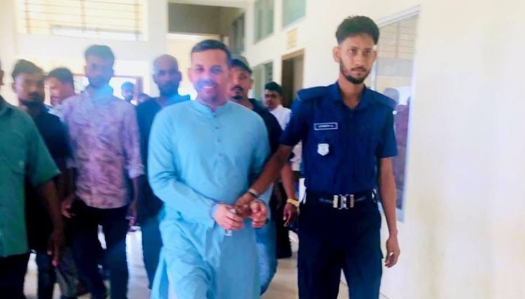 শান্তিগঞ্জে সাবেক ভাইস চেয়ারম্যান কারাগারে