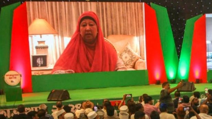 গণতন্ত্র প্রতিষ্ঠায় ঐক্য বজায় রাখার আহ্বান খালেদা জিয়ার