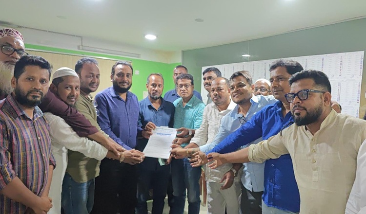 বাংলাদেশ নিটিং ওনার্স অ্যাসোসিয়েশন নির্বাচনে প্রার্থীদের মনোনয়নপত্র সংগ্রহ 